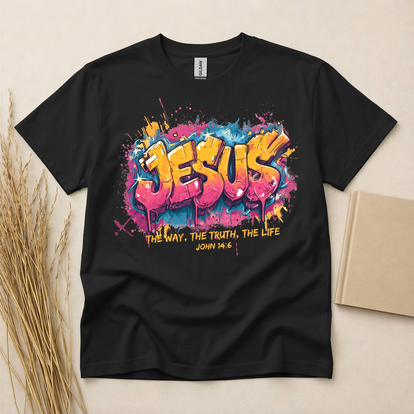 Heavy Cotton™ T-Shirt | Jesus - the way, the truth, the life