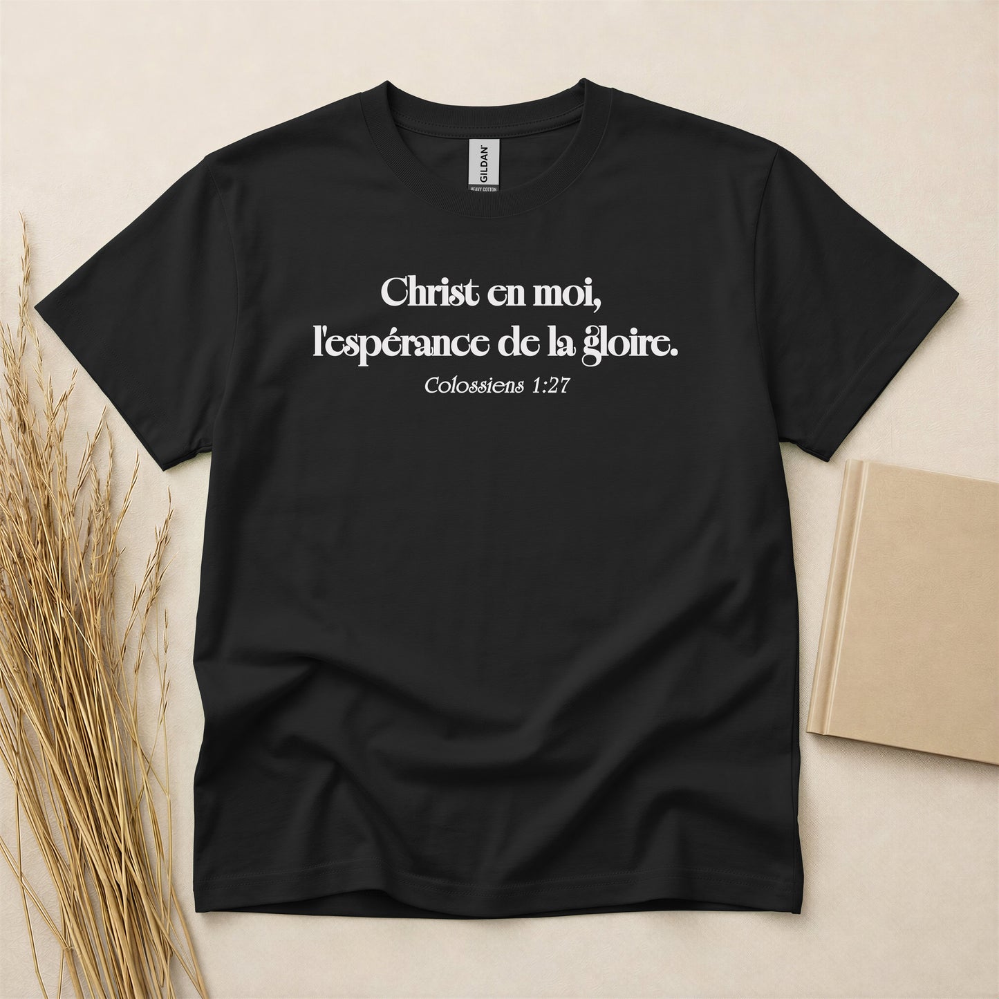 Heavy Cotton™ T-Shirt | Christ en moi espérance de la gloire