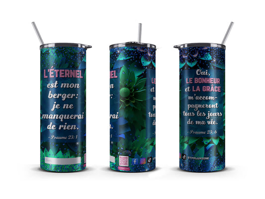 Gobelet - L'Éternel est mon berger (Plusieurs couleurs disponibles)