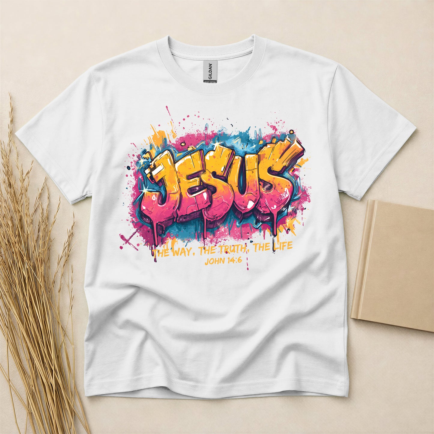 Heavy Cotton™ T-Shirt | Jesus - the way, the truth, the life