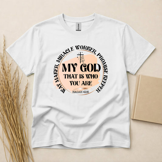 Heavy Cotton™ T-Shirt | Way maker, miracle worker